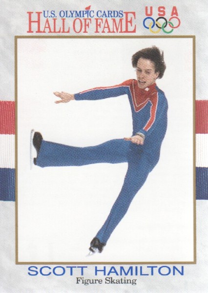 1991 Impel U.S. Olympic Hall of Fame #46 Scott Hamilton