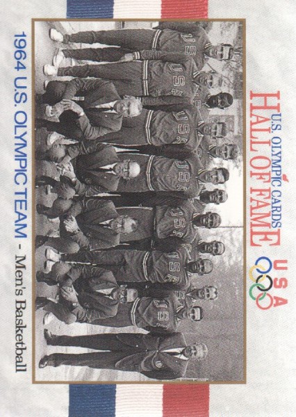 1991 Impel U.S. Olympic Hall of Fame #59 1964 U.S. Basketball Team Photo