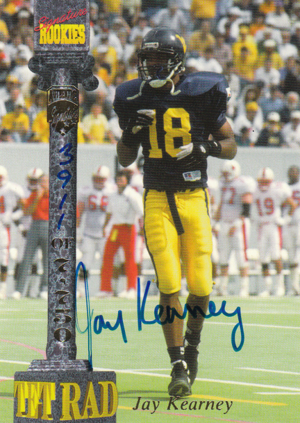 1994 Signature Rookies Tetrad Autographs #18 Jay Kearney