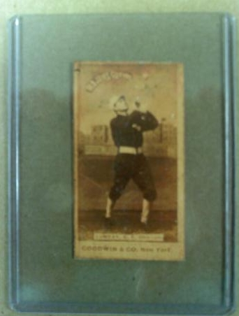 1887-90 Old Judge N172 #502 Billy Sunday