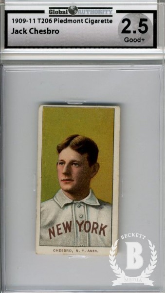1909-11 T206 #87 Jack Chesbro