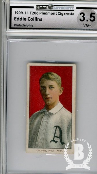 1909-11 T206 #100 Eddie Collins Philadelphia