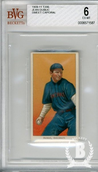 1909-11 T206 #152 Jean Dubuc