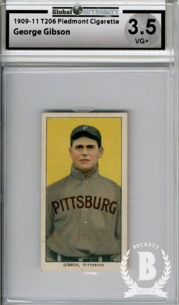 1909-11 T206 #188 George Gibson