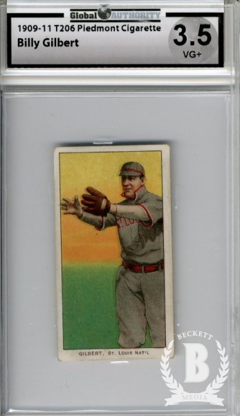 1909-11 T206 #189 Billy Gilbert