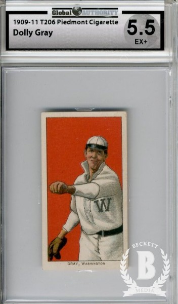 1909-11 T206 #193 Dolly Gray