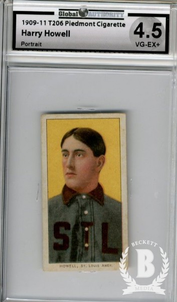 1909-11 T206 #223 Harry Howell Portrait