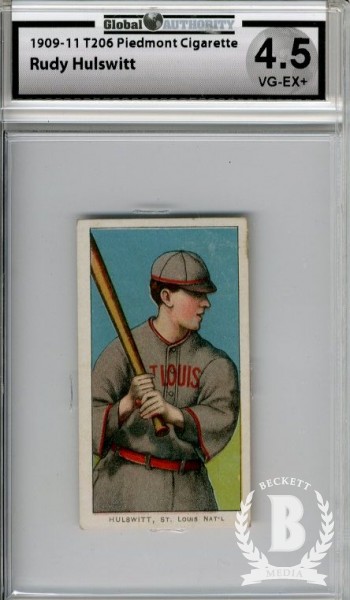 1909-11 T206 #226 Rudy Hulswitt