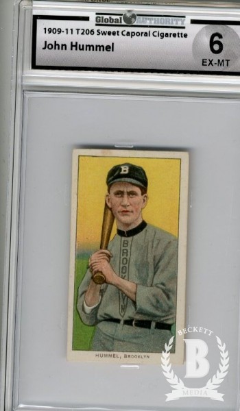 1909-11 T206 #227 John Hummel