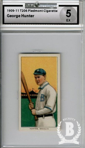 1909-11 T206 #228 George Hunter
