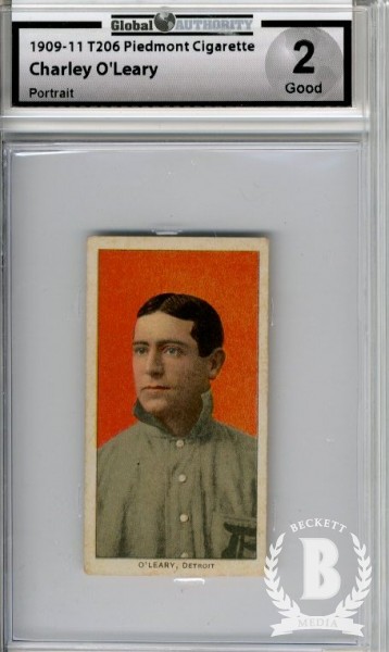 1909-11 T206 #369 Charley O'Leary Portrait