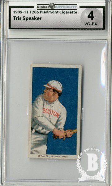 1909-11 T206 #458 Tris Speaker