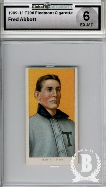 1909-11 T206 #3 Fred Abbott ML