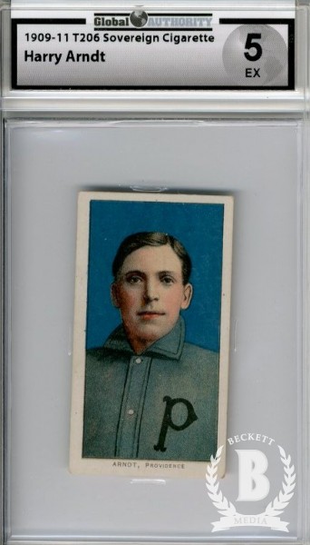 1909-11 T206 #13 Harry Arndt ML