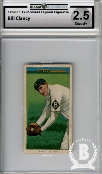 1909-11 T206 #89 Bill Clancy (Clancey) ML