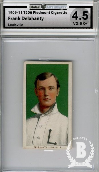 1909-11 T206 #122 Frank Delehanty (Delahanty) ML