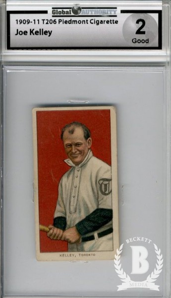 1909-11 T206 #249 Joe Kelley ML