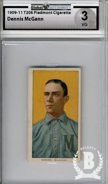 1909-11 T206 #316 Dan McGann ML