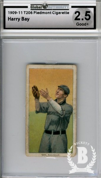 1909-11 T206 #25 Harry Bay SL