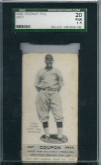1932 Zeenut #17 Oscar Vitt MG front image