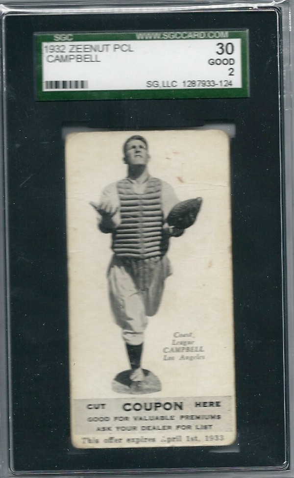 1932 Zeenut #21 Gilly Campbell