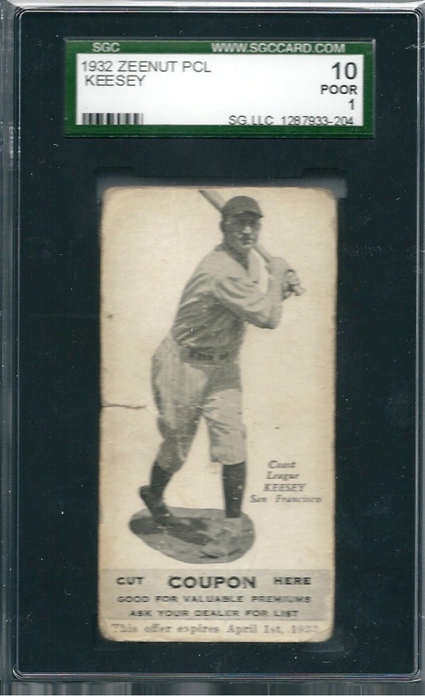 1932 Zeenut #104 Jim Keesey