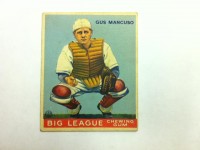 1933 Goudey #41 Gus Mancuso CATCH RC front image