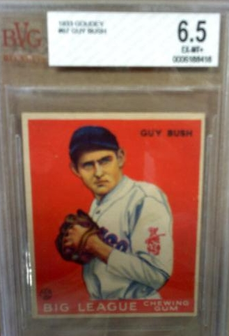 1933 Goudey #67 Guy Bush RC