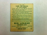 1933 Goudey #120 Carl Reynolds RC back image