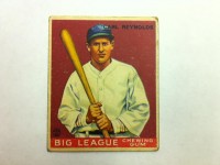1933 Goudey #120 Carl Reynolds RC front image