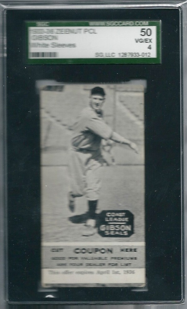 1933-36 Zeenut PCL #116 Sam Gibson