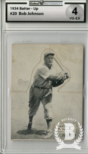 1934-36 Batter-Up #20 Bob Johnson XRC