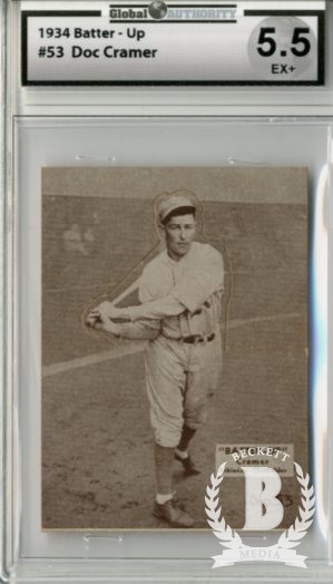 1934-36 Batter-Up #53 Roger Cramer XRC