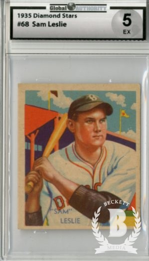 1934-36 Diamond Stars #68 Sam Leslie (35G)