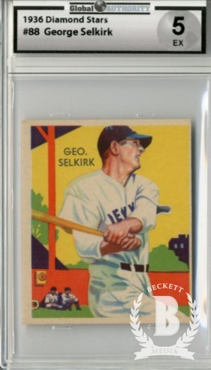 1934-36 Diamond Stars #88 George Selkirk XRC (36B)