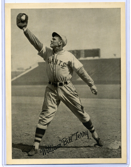 1936 R311 Premiums #G14 Bill Terry