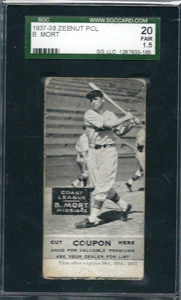 1937-38 Zeenut #3 Robert Mort