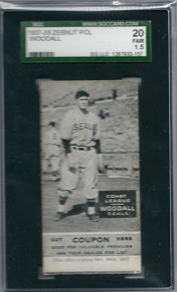 1937-38 Zeenut #94 Larry Woodall