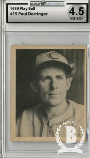 1939 Play Ball #15 Paul Derringer