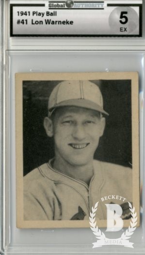 1939 Play Ball #41 Lon Warneke