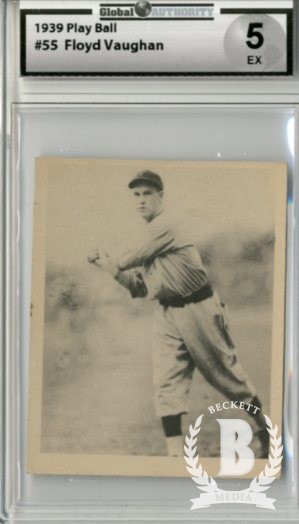 1939 Play Ball #55 Arky Vaughan