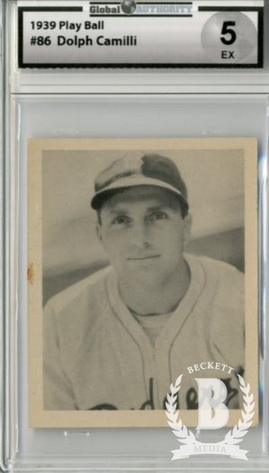 1939 Play Ball #86 Dolph Camilli