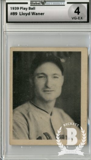 1939 Play Ball #89 Lloyd Waner