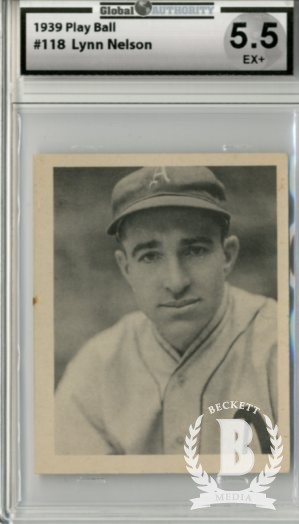 1939 Play Ball #118 Lynn Nelson