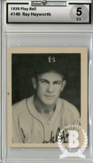 1939 Play Ball #140 Ray Hayworth RC