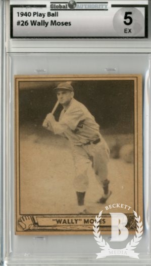 1940 Play Ball #26 Wally Moses