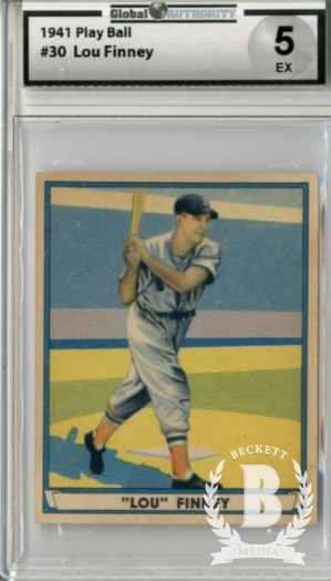 1941 Play Ball #30 Lou Finney
