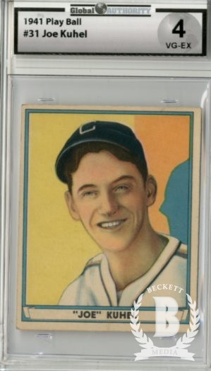 1941 Play Ball #31 Joe Kuhel