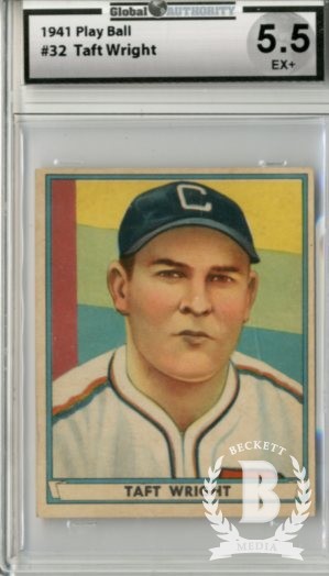 1941 Play Ball #32 Taft Wright