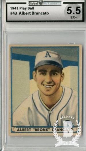 1941 Play Ball #43 Al Brancato RC